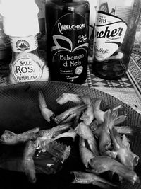 Close-up of food for sale at market stall