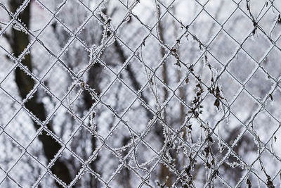 Full frame shot of chainlink fence