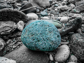 Close-up of pebbles