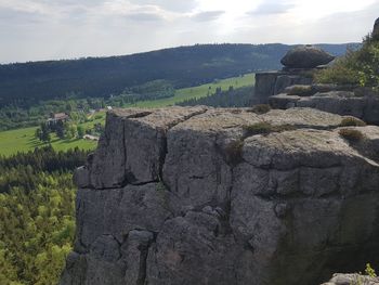 View of landscape against sky