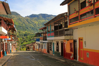 View of buildings in city