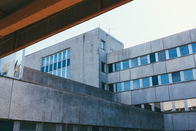 Low angle view of office building