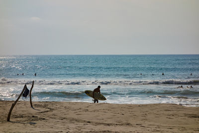 Scenic view of beach