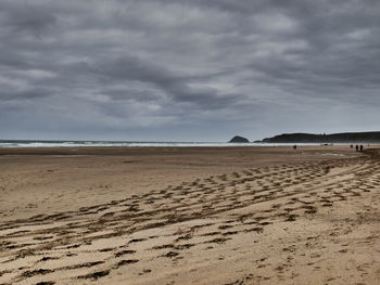 Scenic shot of calm beach