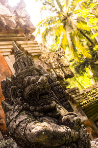 Close-up of statue of buddha