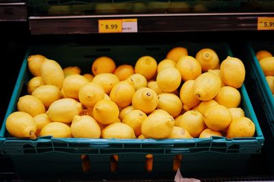 Fruits for sale in market