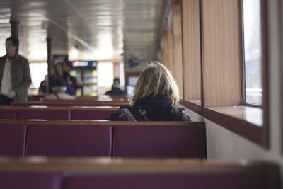 People at restaurant