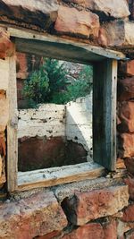 Brick wall with brick wall