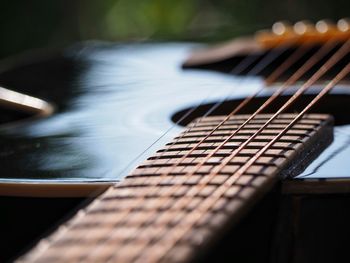 Close-up of guitar