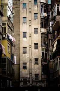 Low angle view of residential building