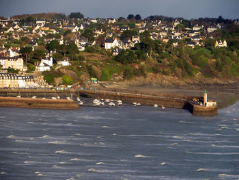 Scenic view of river