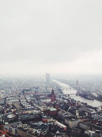 Aerial view of cityscape