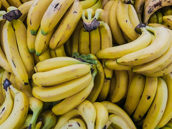 Stack of fruits for sale at market stall