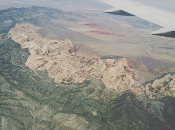 Aerial view of landscape