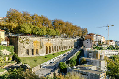 Buildings in city