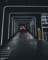 Illuminated corridor