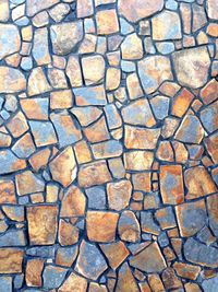 Full frame shot of tiled floor