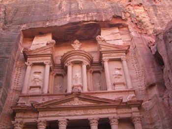 Low angle view of historical building