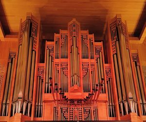 Panoramic view of temple