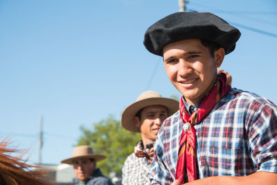 Portrait of argentinian gauchos
