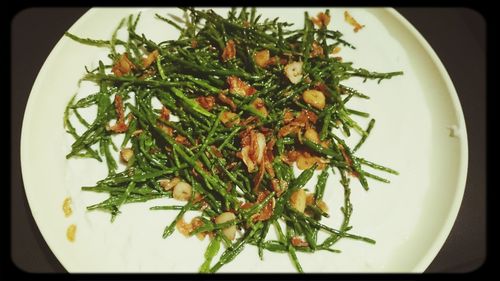 Close-up of food on plate