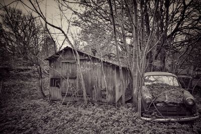 Abandoned built structure