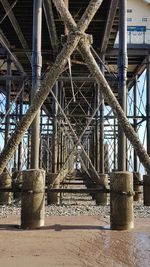 Full frame shot of bridge against sky