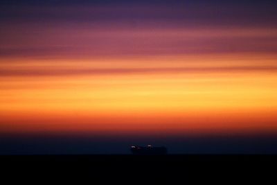 Scenic view of sunset sky