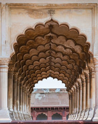 Low angle view of historical building