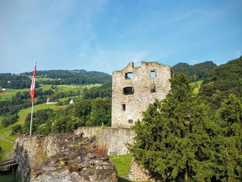 Castle against the sky