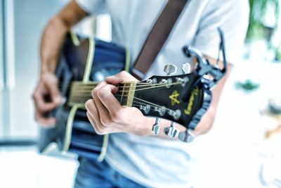 Man playing guitar