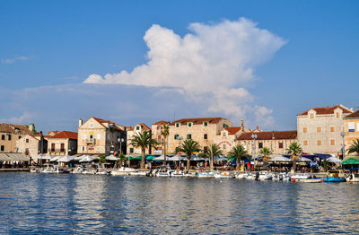 View of buildings in city