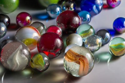 Close-up of colorful balls