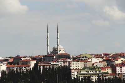 Cityscape against sky