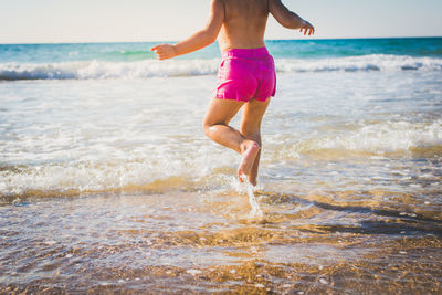 People on beach