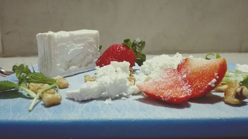 Close-up of ice cream