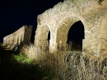 Old ruin building