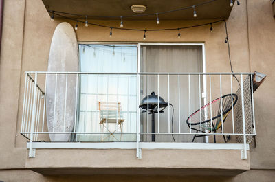 Staircase in modern building