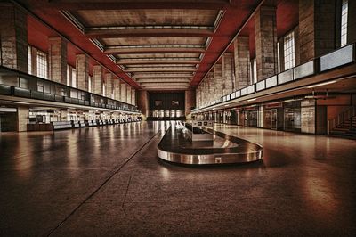 Interior of modern building