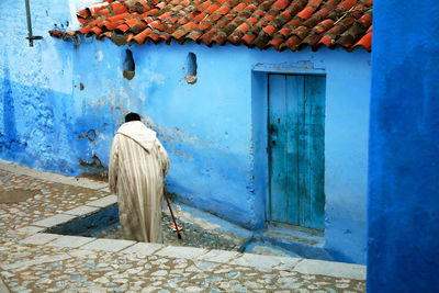 Rear view of a house