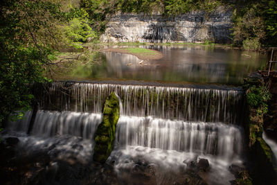 Waterfall in forest