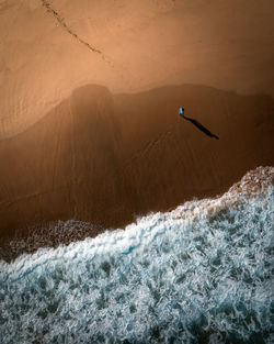 Scenic view of sea waves