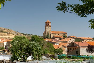 Picturesque church in terriente, aragón.