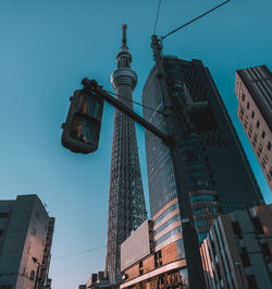 Low angle view of buildings against sky
