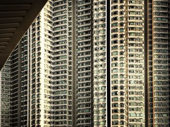 Full frame shot of modern building in city