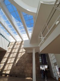 Low angle view of ceiling