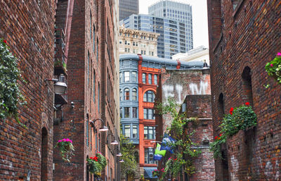 Low-angle view of buildings