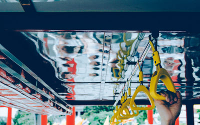 People waiting for sale at store