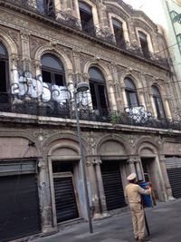 Full frame shot of historic building