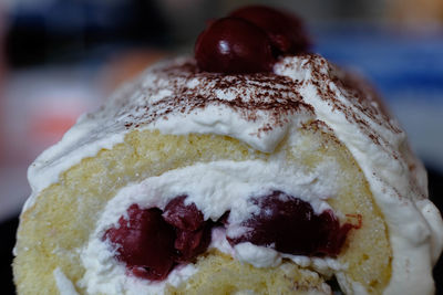 Close-up of cake